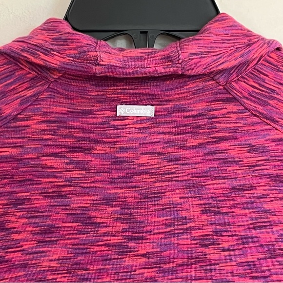 Columbia Women's Outerspaced Half Zip Pink Long Sleeve Shirt Size Medium - Picture 10 of 11